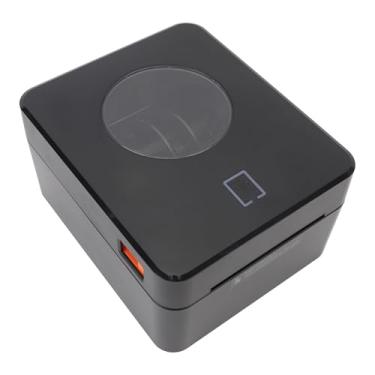 Imagem de Impressora de Etiquetas Térmicas 203DPI Interface de Conexão USB para Papel de Envio 4x6in Preto (plugue americano)
