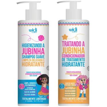 Imagem de Kit Jubinha Widi Care Shampoo + Condicionador Hipoalergenico Vegano Li