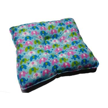 Imagem de Travesseiro Grande Bebê Preventor de Cabeça Chata Elefante - HAPPY LIN