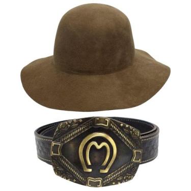 Imagem de Kit Chapéu Cata Ovo + Cinto e Fivela Mangalarga SV53004 - Marcatto, 11