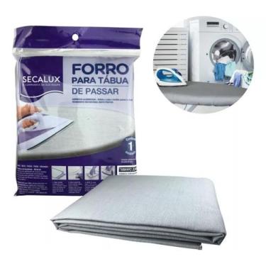 Imagem de Forro Para Tábua De Passar Metalizado Grande 50x120 Secalux