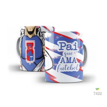 Imagem de Caneca Branca Personalizada Dia Dos Pais Time Fortaleza 325ml - Produç