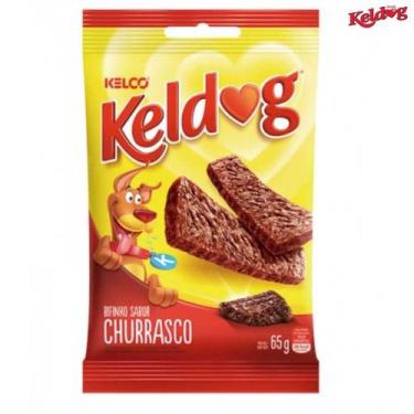 Imagem de Bifinho para Cães Churrasco 65g Keldog - Keldog