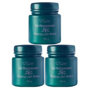 Imagem de 3 Gel Massageador Mastruz com Arnica Alívio e Combate a Dor Muscular  
