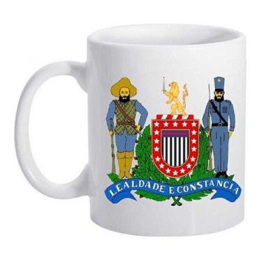 Imagem de Caneca Militar Policia Lealdade E Constancia Logo Rota - Alabama Stamp