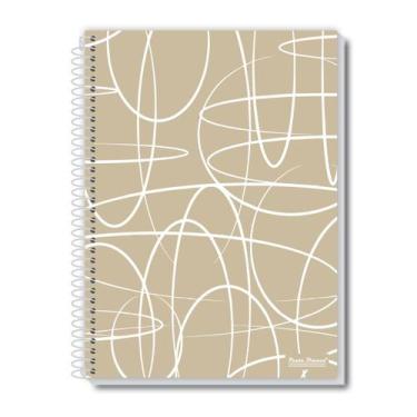 Imagem de Caderno Universitário Loop 10 Matéria 160 Folha Pauta Branca, RISCOS B