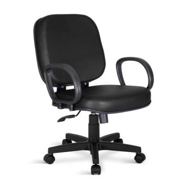 Imagem de Cadeira Obeso Torino Plus Size Giratória Relax Preta - Flex Cadeiras