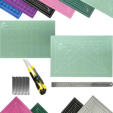 Imagem de Kit Base de Corte A3 45x30cm Dupla Face Multiuso Auto Regenerativa Reg