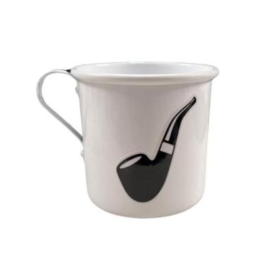 Imagem de Caneca de Agatha 360 ml Cachimbo Pretos Velhos em Alumínio - Lua Místi