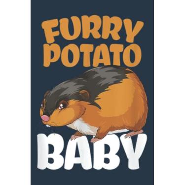 Imagem de Guinea Pig Furry Potato Baby Rodent Pet Animal Hamster: Journal notebook, size 6 x 9 inches, 116 Pages