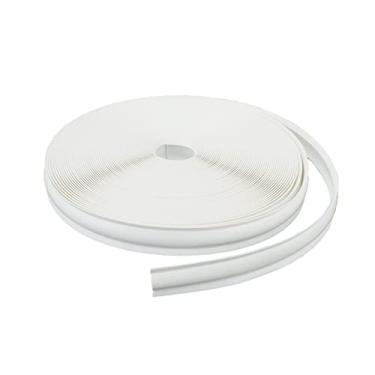 Imagem de ADKUN Inserção De Moldagem De Acabamento De Vinil Para Rv 1 Polegada Branca Para Rv Camper Travel Trailer Parafuso De Cobertura Calha Canto Canal Costura Externa Telhado Borda Trilho Acabamento Resi