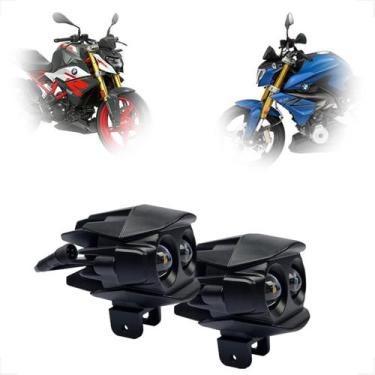 Imagem de Kit Farol Milha F-16 Moto BMW G310R 2017 2018 2019 2020 2021 2022 2023