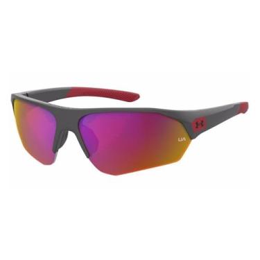 Imagem de UA7000 0KB7/B3 69MM Gray/Infrared Oleoph Wrap Around Sunglasses for Men for Women + FREE Complimentary Eyewear Kit
