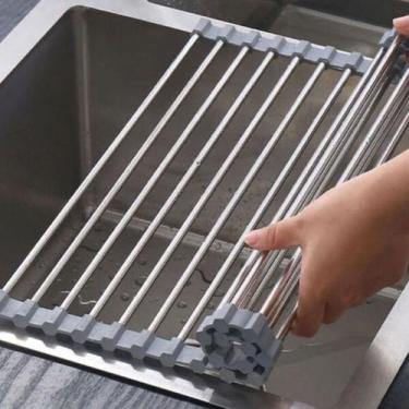 Imagem de Escorredor de louça dobrável - bazar do saara