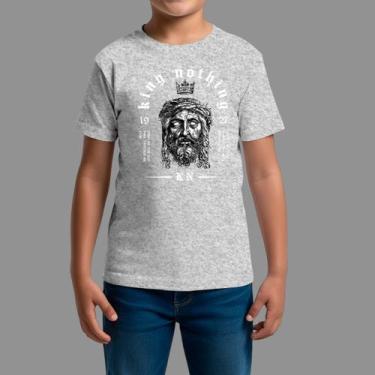 Imagem de Camisetas Infatil Streetwear Moda De Rua Gola Redonda Nothing - RodLiw