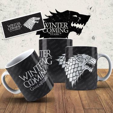 Imagem de Caneca De Porcelana 325ml Game Of Thrones Decorada Game Of Thrones 8
