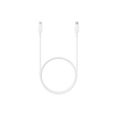 Imagem de Cabo USB-C OEM oficial da Samsung (USB-C para USB-C) para DEX 5V 100 Watt, Branco