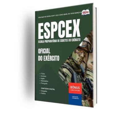 Imagem de Apostila EsPCEx  - Oficial do Exército - Apostilas Opção