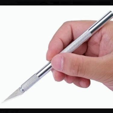 Imagem de Bisturi Caneta Estilete Precisão Em Metal