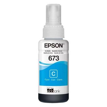 Imagem de Refil de Tinta Original Epson T673220 Ciano 70ml