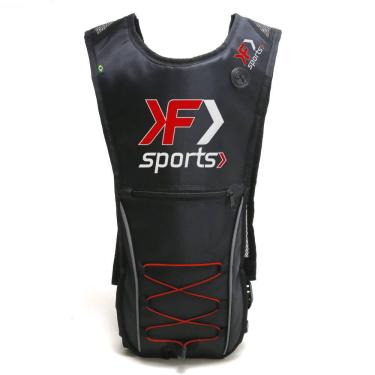 Imagem de Mochila De Hidratação Para Ciclista Vermelha Com Refil
