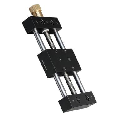 Imagem de shamjina Atuador de movimento linear Manual do Atuador Linear Clear escala de bloqueio Tabela deslizante Tabela fina para máquinas de produção, Mg027