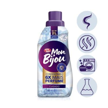 Imagem de Amaciante Concentrado Cuidado Mon Bijou Bombril 500Ml