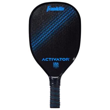 Imagem de Franklin Sports Paddle Pickleball - Raquete de pickleball de madeira - Ativador - Azul - Aprovado nos EUA Pickleball (USAPA)