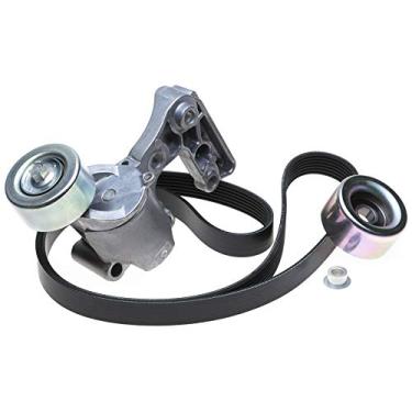 Imagem de Gates Kit completo de componentes de transmissão de correia serpentina 90K-38410