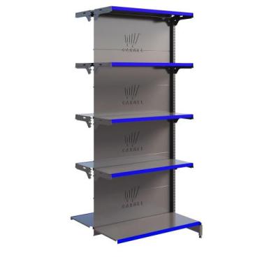 Imagem de Gôndola De Centro 1 Continuação 1,70m Supermercado New Plus Carmel Imp