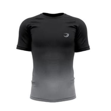 Imagem de Camiseta Summer Pro Preta Cinza Treino Corrida - Anti Odor Uv 50+-Unissex