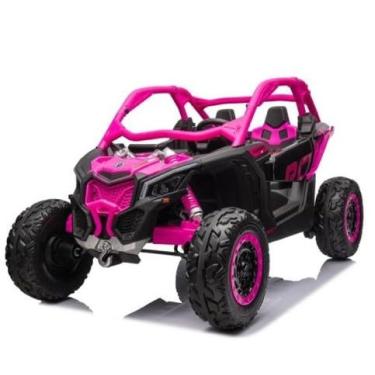 Imagem de Carrinho Elétrico Infantil Buggy Can-am Maverick Cor Rosa Pink