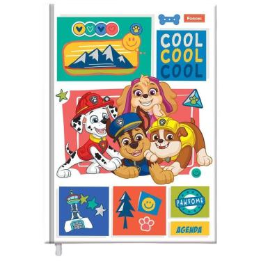 Imagem de Agenda Escolar 96 Folhas Patrulha Canina Capa 3 - Foroni