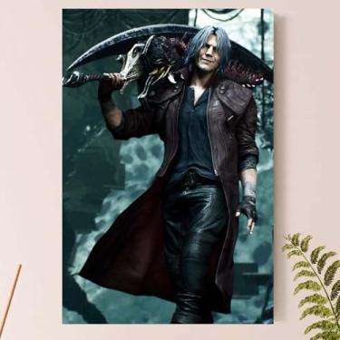 Imagem de Placa Quadro Decorativo - De.vil M.ay C.ry (Devil_04)