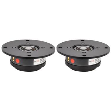 Imagem de HIFIDIY LIVE 2 unidades de alto-falante tweeter HiFi 10 cm 25 núcleos membrana de seda transparente 6OHM 30W Home Film Treble Speaker X1II-104