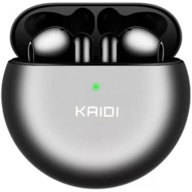 Imagem de Fone de ouvido bluetooth sem fio kaidi kd-770 esportes compativel com android ios TWS 5.0 (Preto) Alta duração de bateria