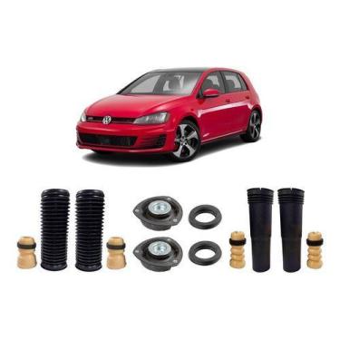 Imagem de 4 Kit Do Amortecedor Dianteiro Traseiro Golf 2016 2017 2018 - QualyKit