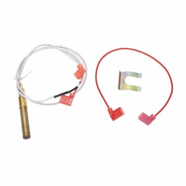 Imagem de Conjunto Thermopile do elevado desempenho 750mv Lightweight para o material de cobre durável da lareira do calefator de água fácil instalar