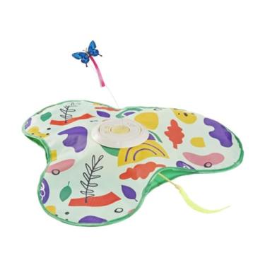 Imagem de ＡＷＨＡＯ Brinquedo interativo para gatos, brinquedos de movimento, brinquedos engraçados para exercícios de animais de estimação, brinquedo automático de, Verde