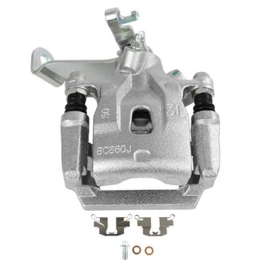 Imagem de SCITOO 19B7123 Pinça de freio a disco traseira esquerda com suporte apto para Mazda para CX-5 2013-2015, pistão único