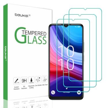 Imagem de beukei (Pacote com 3 protetores de tela projetados para Alcatel 3 (2025) de vidro temperado, sensível ao toque, dureza 9H