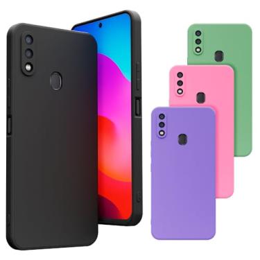 Imagem de Capa Capinha Case Compatível_Samsung Galaxy A20 / A30 Silicone Veludo Premium [2ASHOP] (VERDE MILITAR)