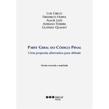 Imagem de Parte Geral do Código Penal: uma proposta alternativa para debate - Ma
