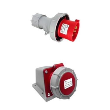 Imagem de Tomada Industrial Macho E Femea 3P + Terra 32A 380 V - Cnc