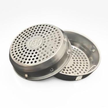 Imagem de FANRTE Portão de frutas e gelo sem asfixia para YETI Bottle Rambler Chug Cap filtro 18,26,36,46,64 g, garrafas, tampa de filtro de gelo de aço inoxidável para tampas Yeti MagDock - pacote com 2