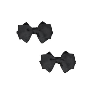 Imagem de Douqu 8,5 cm casamento nupcial preto creme vermelho nude azul rosa fita selvagem laço borboleta sapato clipes, 8.5cm, fita, Sem Pedra Preciosa