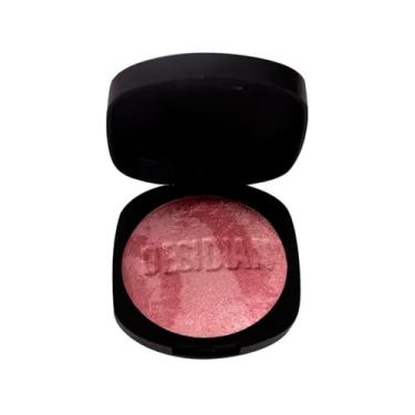 Imagem de Blush Multifuncional Carved In Marble Obsidian Pietà Cor Intensa 3 em 1 Blush Iluminador e Sombra Longa Duração