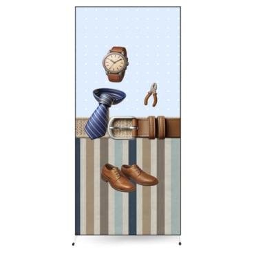 Imagem de Painel Lateral Romano 0,90x2,20m Veste Fácil Dia dos Pais (PLPAI0025)