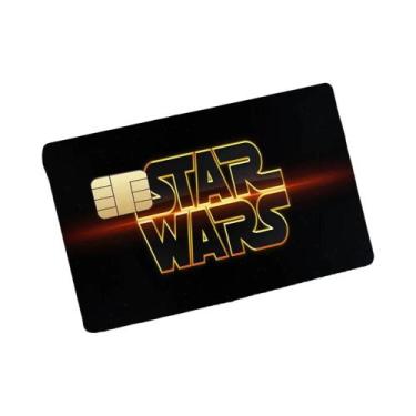 Imagem de Conjunto De 4 Películas Adesivas 3D De Star Wars Para Cartão De Crédit