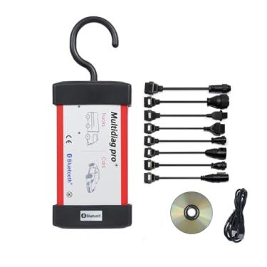 Imagem de FUFTRSXS Multidiag Tcs Pro V3.0 Ferramenta de diagnóstico PCB para carros e caminhões, scanner de dados de carro, equipamento de processamento de dados OBD2, aparelho de teste de diagnóstico